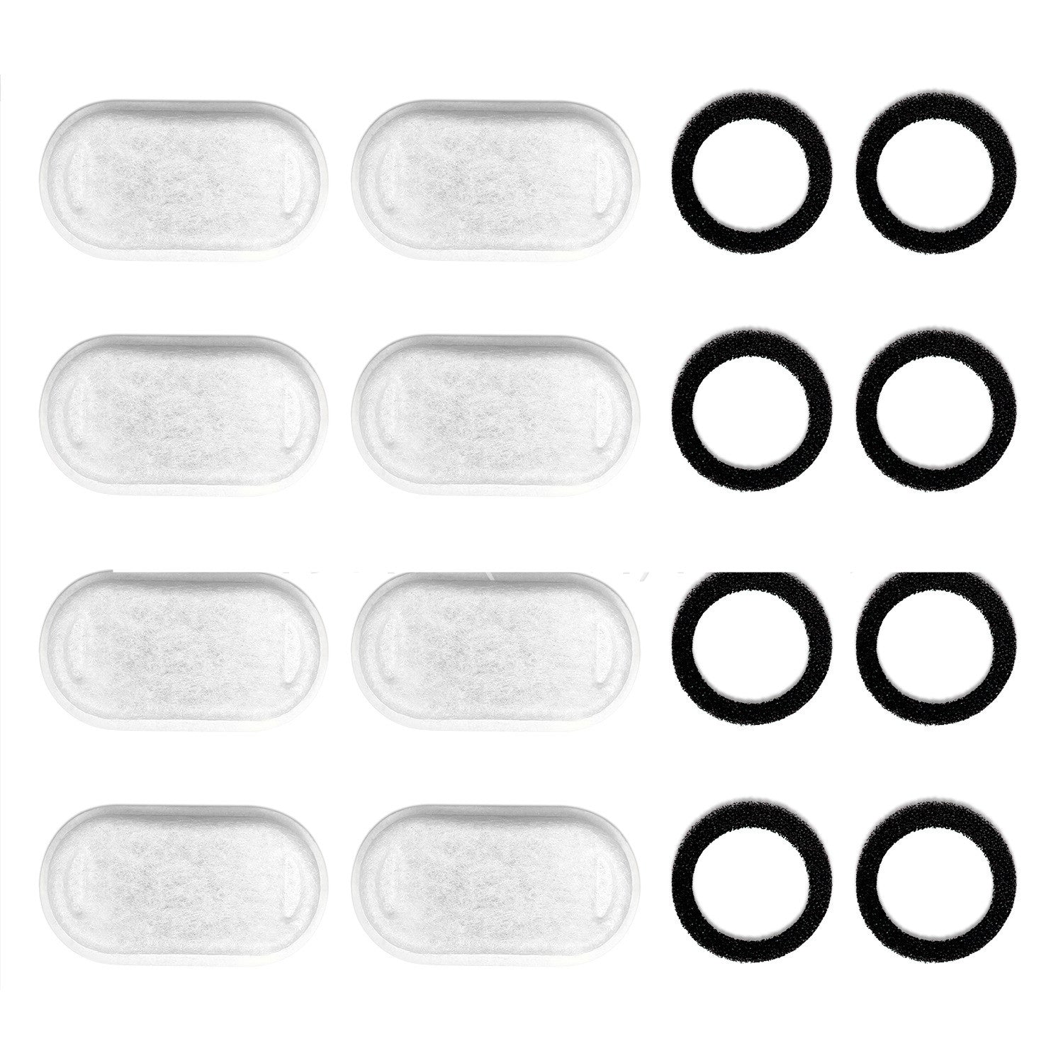 8 Premium Cotton Filter Elements